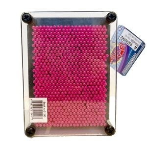 Wild Time PinPressions 3D Pin Art Sculpture Learning Toy Science Impression Pink